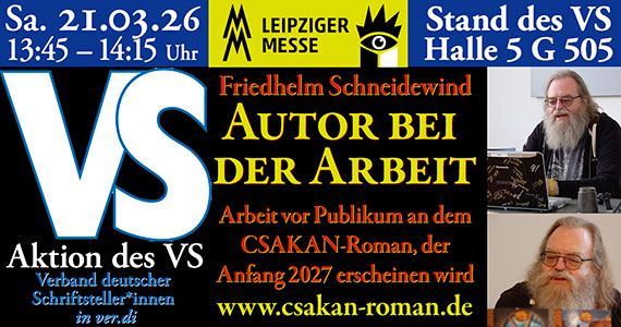 13:45 &ndash; 14:15 Uhr Aktion des VS  &raquo;Autor bei der Arbeit&laquo; &middot; Link f&uuml;hrt zum gr&ouml;&szlig;eren Bild